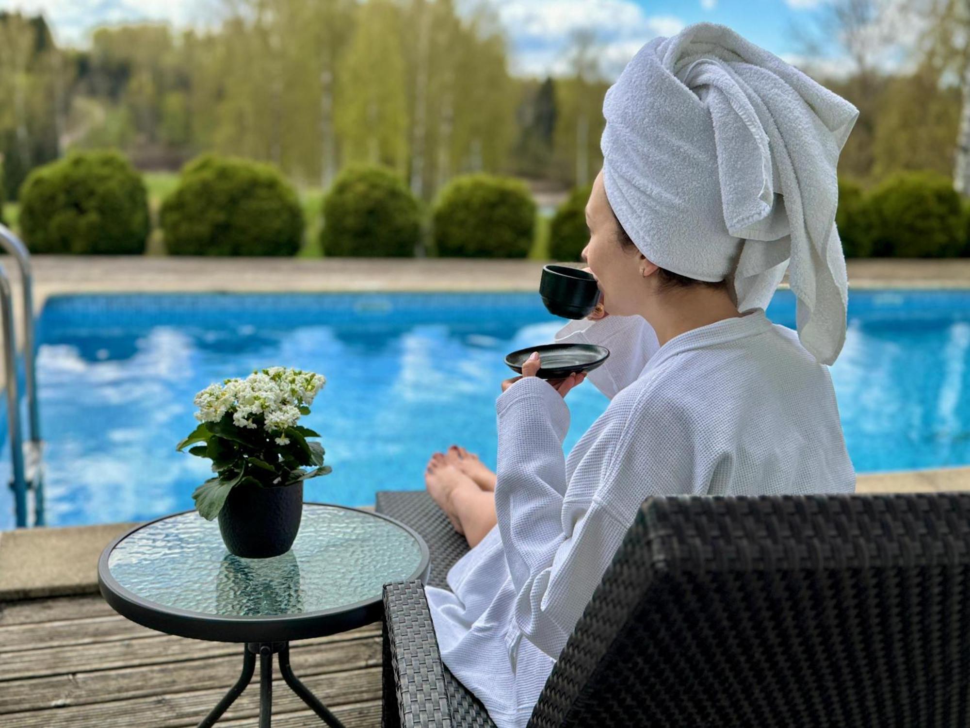 Spa Hotel Ezeri Sigulda Bagian luar foto