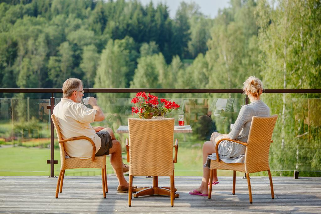 Spa Hotel Ezeri Sigulda Bagian luar foto